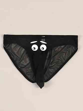 Трусы слоны для мужчин эротические S черный Киев