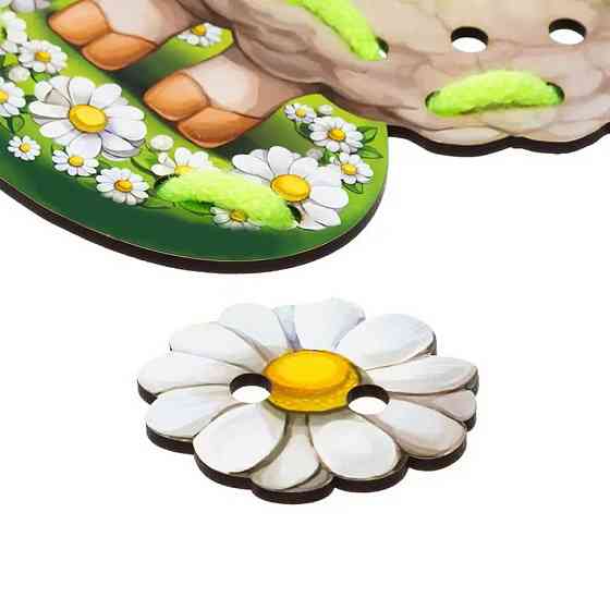 Деревянная шнуровка 