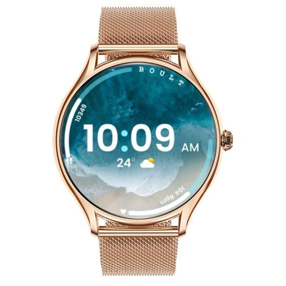 Женские умные наручные часы Smart Milano Gold Steel 2 ремешка Винница - изображение 4
