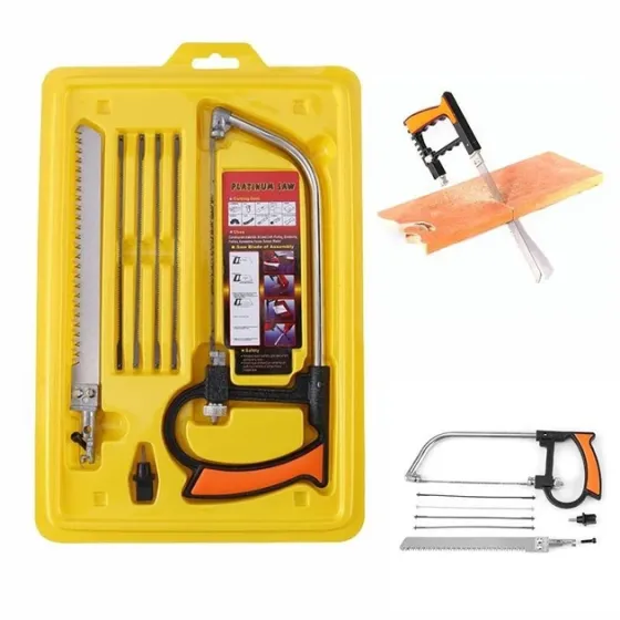 Багатофункціональна ножівка, лобзик по дереву та металу TV One ручний набір з полотнами Одеса