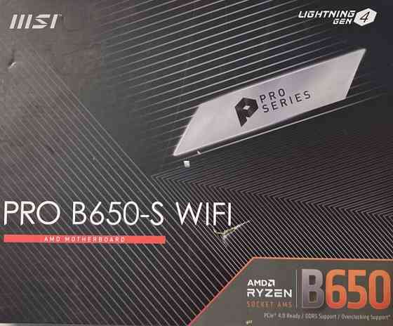 Материнська Плата: MSI Pro B-650s Wi-Fi. Київ