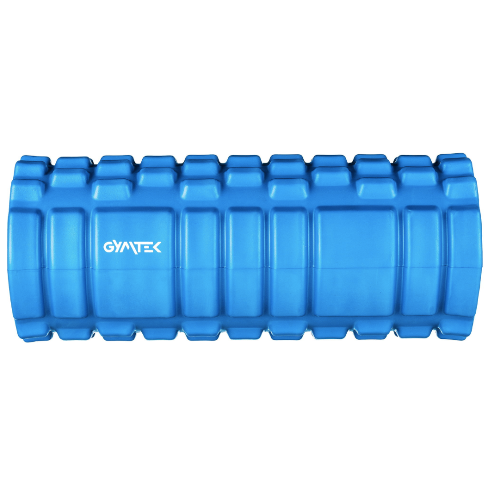 Масажний ролик Gymtek для йоги та фітнесу EVA 33*14см синій Киев - изображение 2