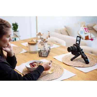 Цифровой фотоаппарат Canon EOS R50 RF-S 18-45 IS STM + RF-S 55-210 IS STM Black (5811C034) Винница