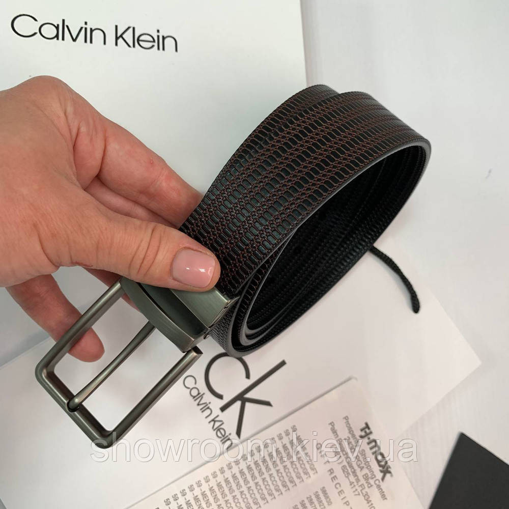 Мужской подарочный набор портмоне и ремень (489) Carbon Киев - изображение 7