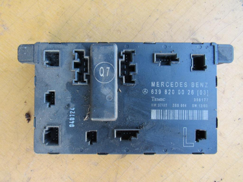 Блок керування дверима Mercedes Vito W639 2003-2014 (639820002603) Ковель - изображение 2
