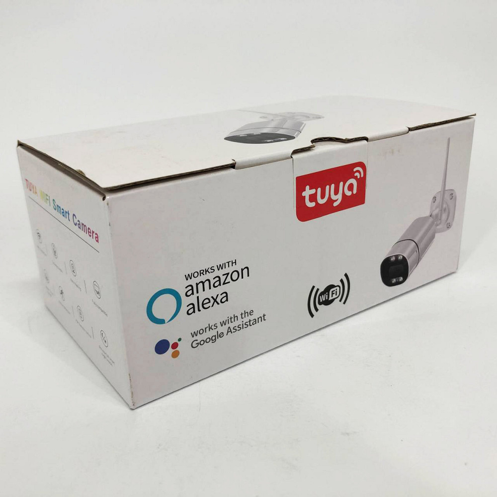 Камера відеоспостереження для дому із записом Camera C16 TUYA APP WIFI IP 3.0 mp, Поворотна відеокамера PZ-57 Львів - фото 8