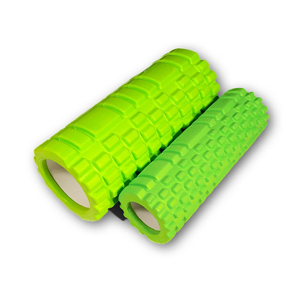 EasyFit Масажний ролик EasyFit Grid Roller Double 33 см Салатовий Київ - фото 2