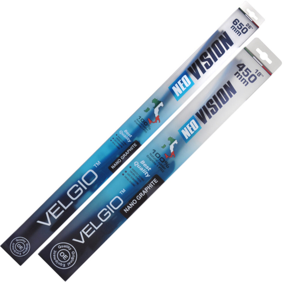 Комплект щіток склоочисників безкаркасних Velgio Neo Vision для Hyundai Ioniq з 2016 Київ - фото 1