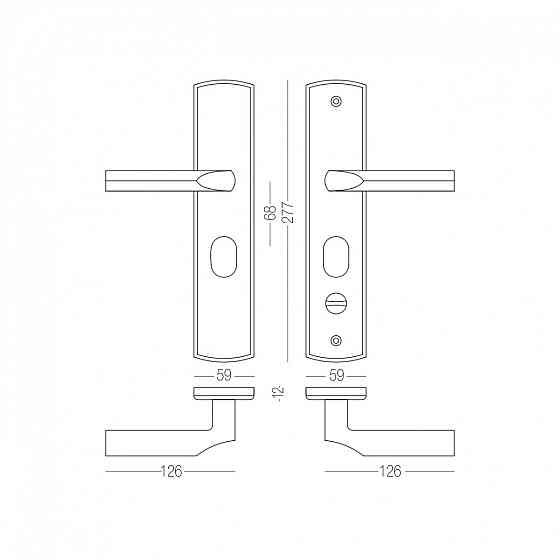 РУЧКА ДЛЯ МЕТАЛЕВИХ ДВЕРЕЙ FORTE Київ