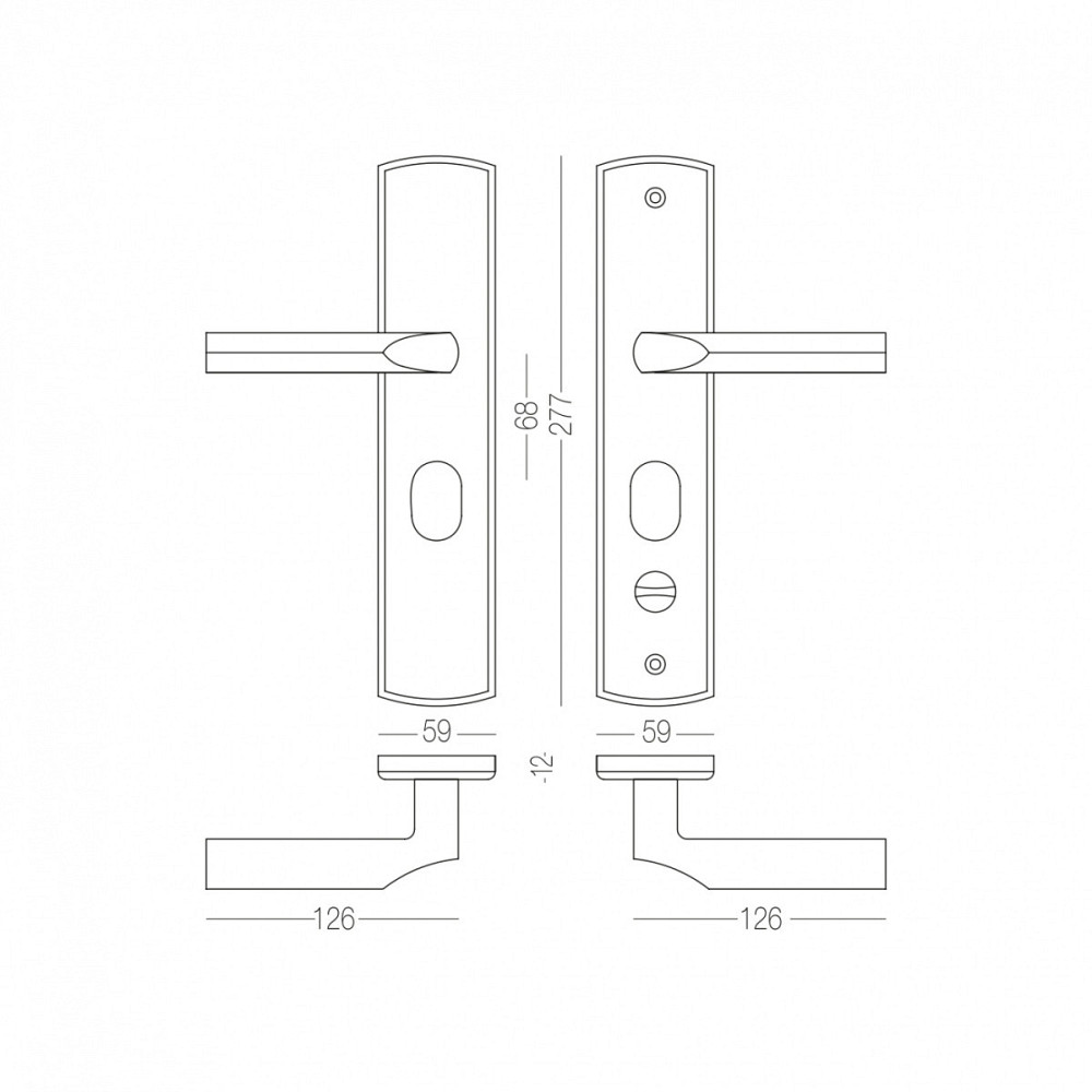 РУЧКА ДЛЯ МЕТАЛЕВИХ ДВЕРЕЙ FORTE Київ - фото 3