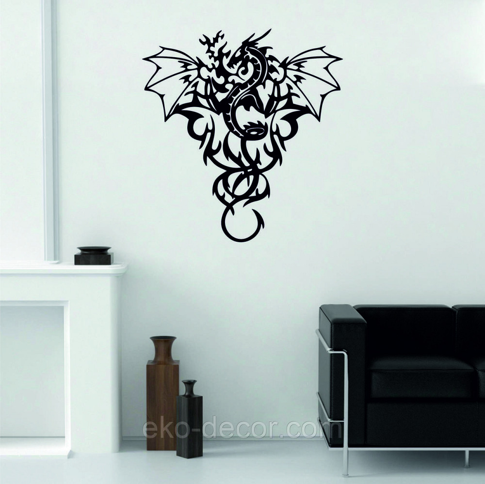 Декоративне настінне Панно «Дракон» Декор на стіну Київ - фото 3