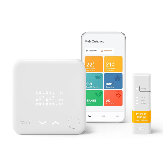 Розумний термостат Tado Starter Kit V3+ — Інтелектуальне керування опаленням та економія до 31% Київ