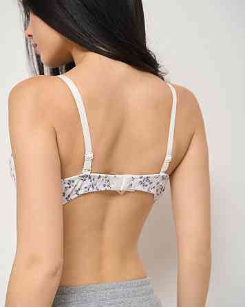 Жіночий бюстгальтер тканина-косичка Nicoletta 80608 85B, Молочний 2 Київ