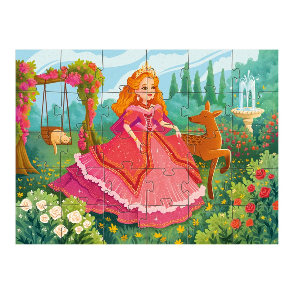 Пазл дитячий "Принцеса в чарівному саду" 300711, 30 елементів Вінниця - фото 2