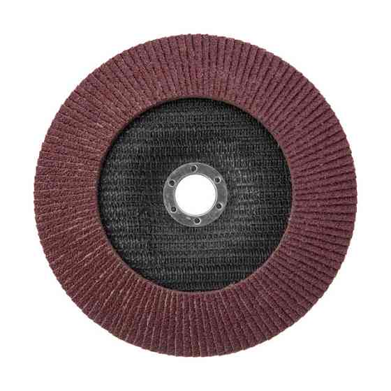 Диск шліфувальний пелюстковий, 180×22 мм, зерно K36, 7000 об/хв INTERTOOL BT-0223 Київ