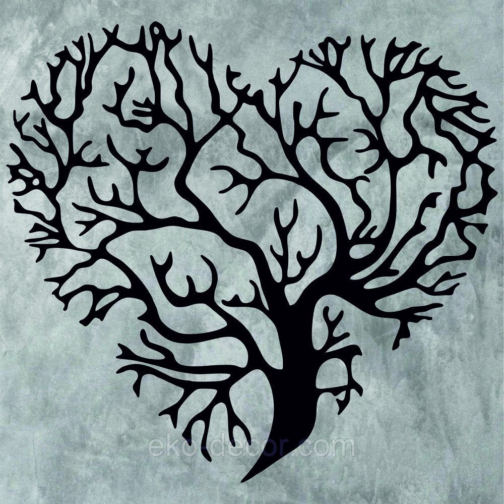 Декоративне настінне Панно «Серце» Декор на стіну Київ - фото 5