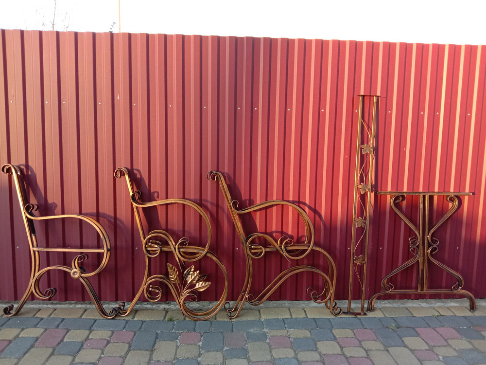 Боковины для козырька кованые 1 м V-008 Киев - изображение 7