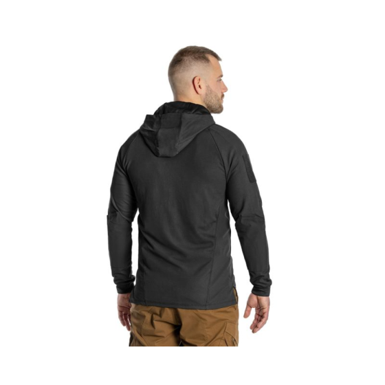 Кофта тактическая Helikon-Tex RANGE HOODIE - TopCool, черный, размер XL Киев