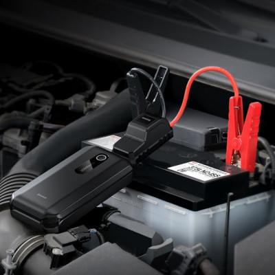Пуско зарядний пристрій Baseus 10000mAh Super Energy AirCar Jump Starter Black (CGNL020101) Вінниця - фото 7