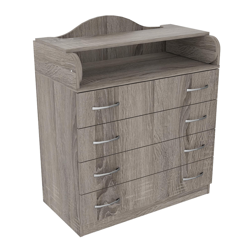 Комод пеленальний №1, Дуб Сонома Трюфель, 864/465/1020 Львів - фото 1