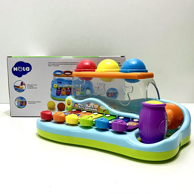 Ксилофон Limo Toy розвиваюча іграшка музична 26см (9199) Чернігів - фото 1