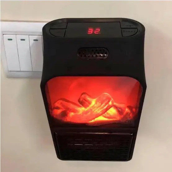 Обігрівач з вентилятором 2 квт Flame Heater 1000 Вт, Вітродуйка обігрівач, Тепловентилятор електричний DE-59 Львів - фото 18