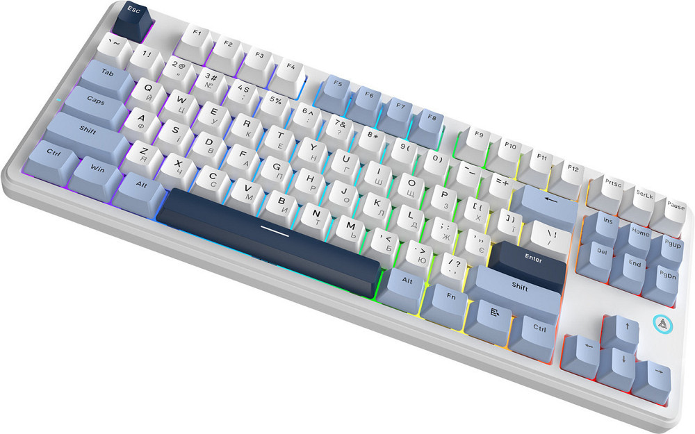 Клавіатура Ajazz AK870 V2 Flying Fish Switch White USB-C (AK870-V2-FF-BWB) ( 23544 ) Харків - фото 5