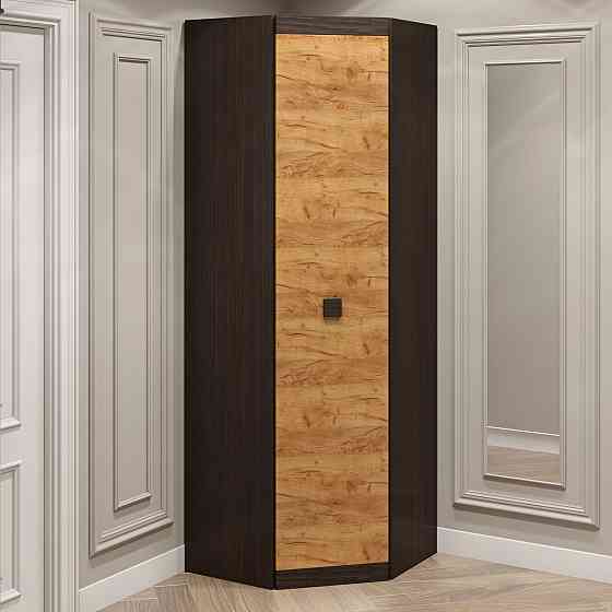 Шкаф угловой Эверест Соната-700 венге темный + дуб крафт золотой (DTM-2315) Львов