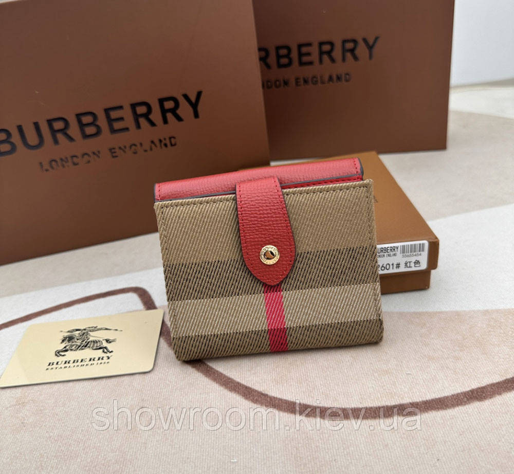 Жіночий невеликий гаманець (2601) червоний Київ - фото 6