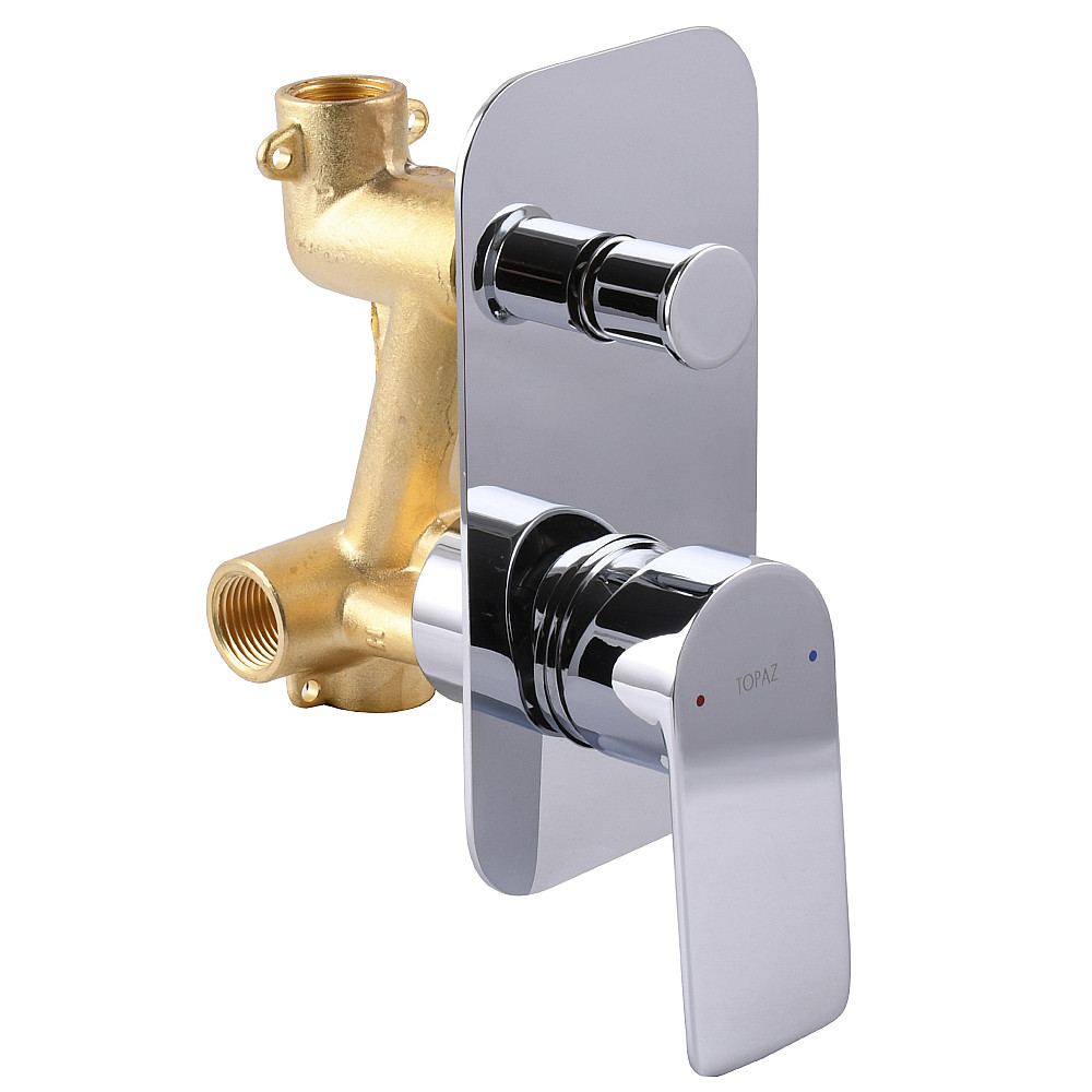 Змішувач для ванни вбудований TOPAZ SARDINIA TSG 08202-V-H20 Тернопіль - фото 3