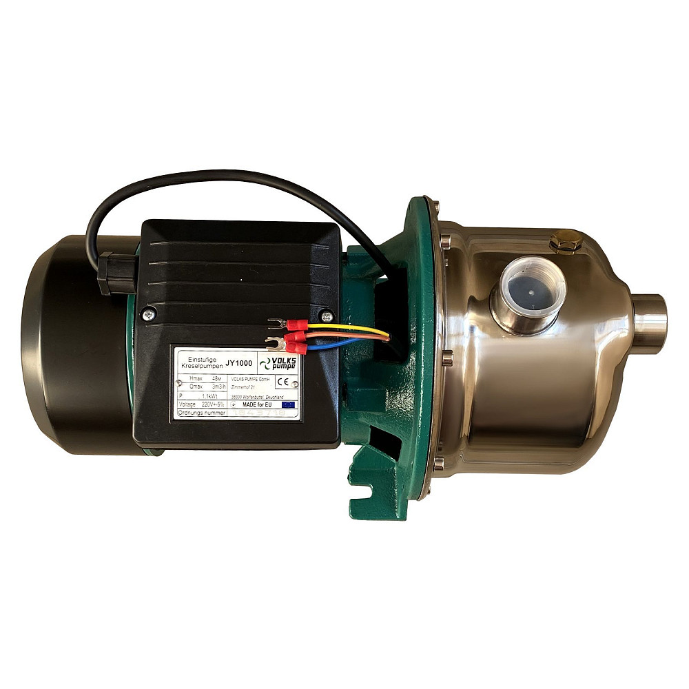 Насос відцентровий VOLKS pumpe JY1000 1,1кВт нержавійка Тернопіль - фото 4