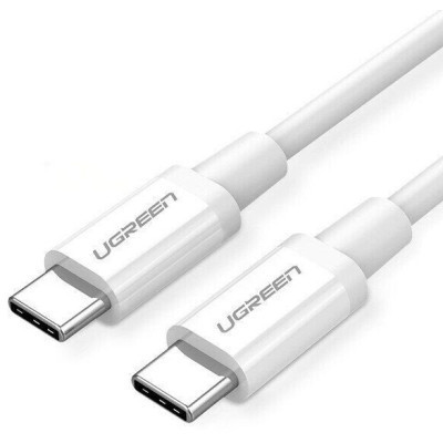 Дата кабель USB-C to USB-C 1.0m US264 ABS Shell White Ugreen (60518) Вінниця - фото 1