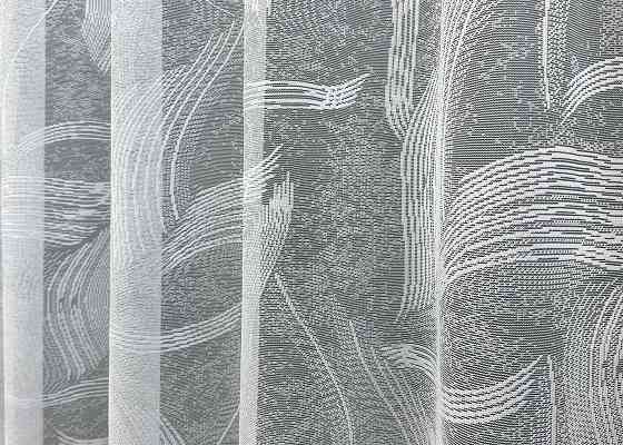 Тюль VR-Textil 1594т Жакард Білий 250х225 см (42-0848) Київ