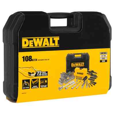 Набор инструментов DeWALT 1/4" и 3/8", 108 шт. (DWMT73801-1) Винница