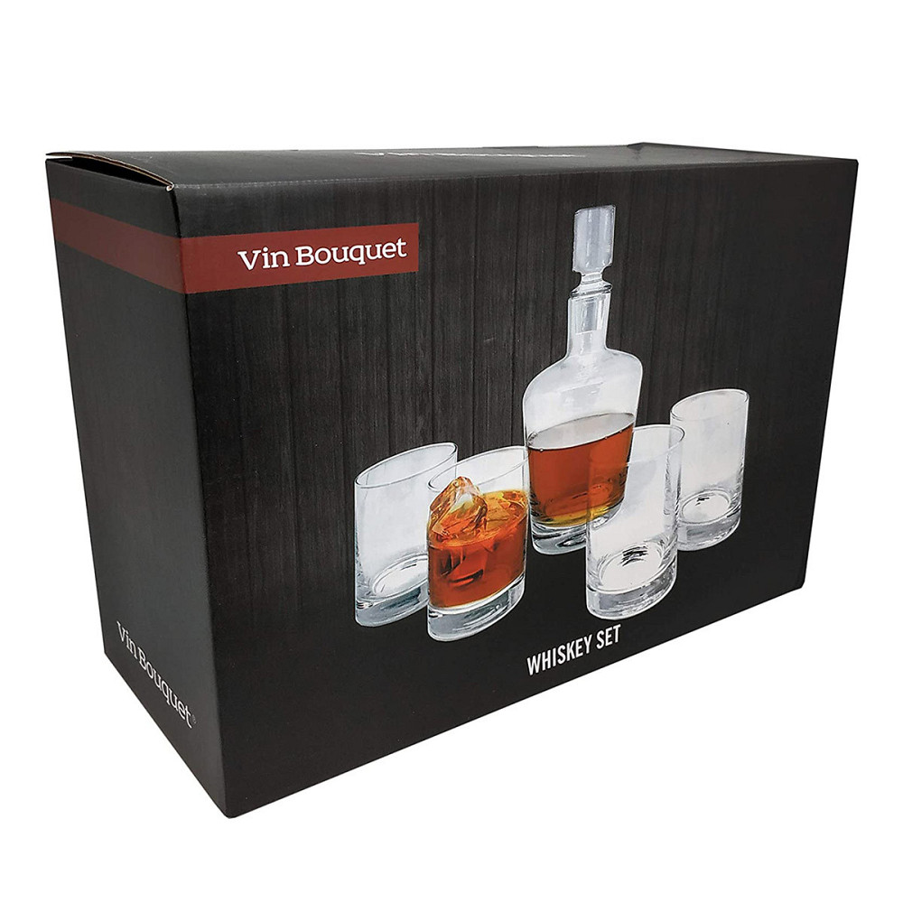 Набір для віскі, графін і 4 склянки Рівне - фото 3