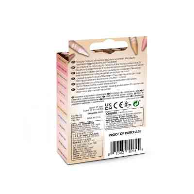 Карандаши цветные Crayola Colours of the World восковые 24 шт (52-0114) Вінниця