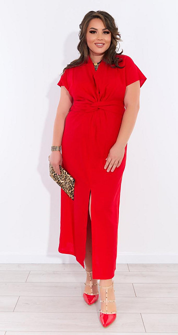 Модное льняное платье (52) Киев - изображение 2