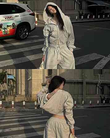 Женский стильный костюм двойка: кофта и штаны оверсайз кроя двунитка 46/48 Одесса