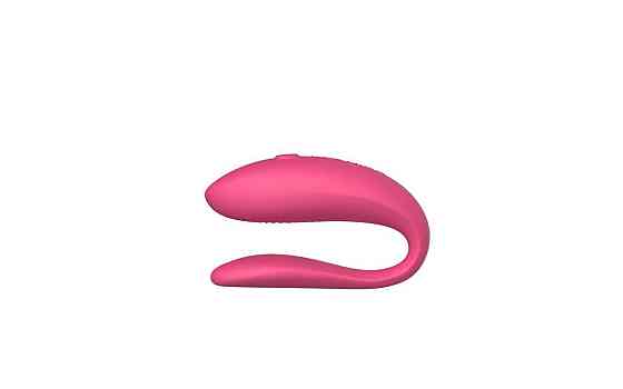 Смарт-вибратор для пар We-Vibe Sync Lite Pink, 10 виброрежимов, можно совмещать с проникающим сексом Sex Aura Киев