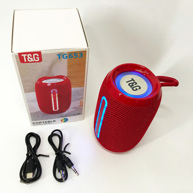Акустические колонки TG653, Объемный звук Bluetooth колонки, Bluetooth стерео колонка NS-215 с радио Киев - изображение 1