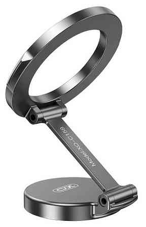 Автотримач XO C158 Universal Magnetic 360 rotating Phone Holder Black (7109738) Киев