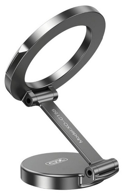 Автотримач XO C158 Universal Magnetic 360 rotating Phone Holder Black (7109738) Київ - фото 1