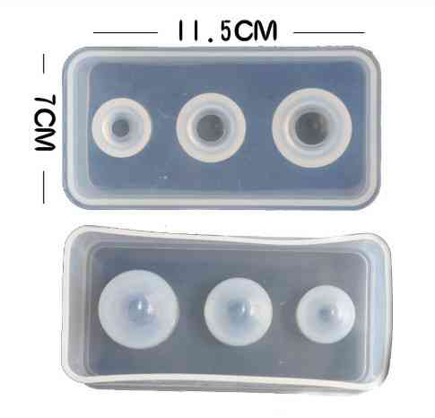 Молд силиконовый Яйця 115 на 70 мм серый Киев