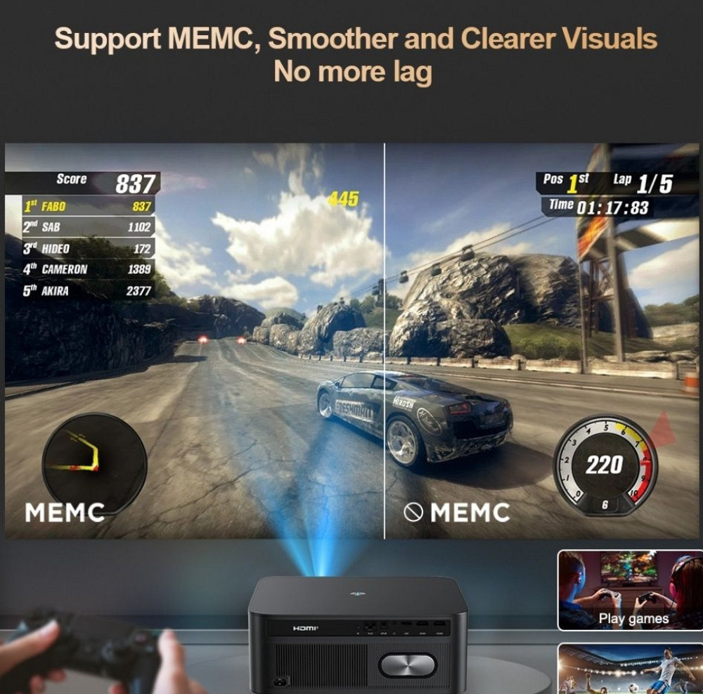 Thundeal TD98Pro Гарантия проектор. Харків - фото 4