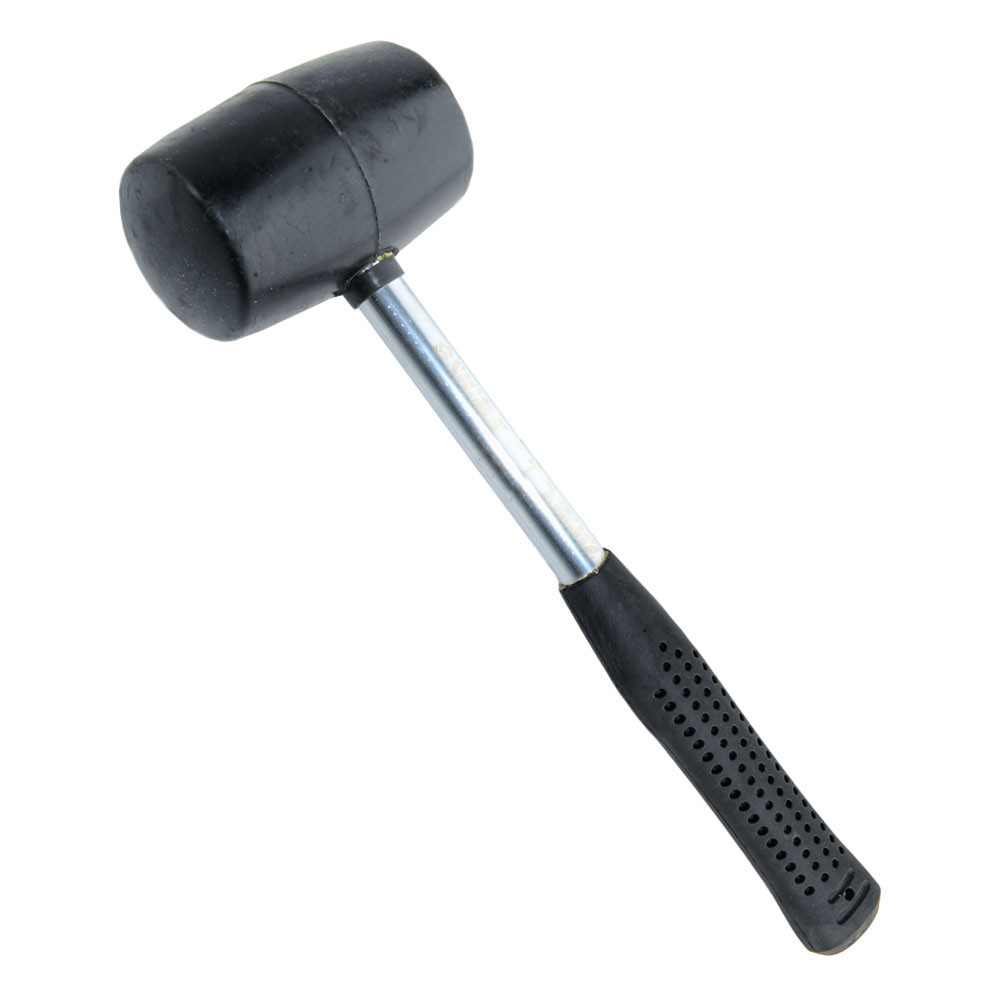 Sigma Киянка резиновая чёрная 450г металлическая обрезиненная рукоятка SIGMA (4317481) Коломия - фото 3