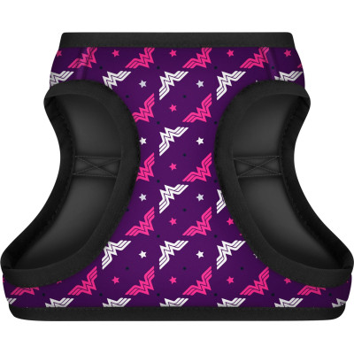 Шлея для собак WAUDOG Clothes з QR паспортом "Диво-жінка фіолет" XS3 (1003-4008) Вінниця - фото 2