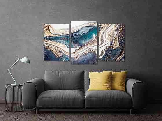 Модульная картина в гостиную / спальню    Флю-Арт  Art-713_3 100x150 см Киев