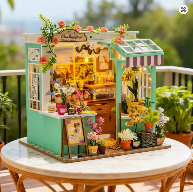 3D Румбокс DIY «Alice's Garden» + Пылезащитный купол M2507Z Киев - изображение 3