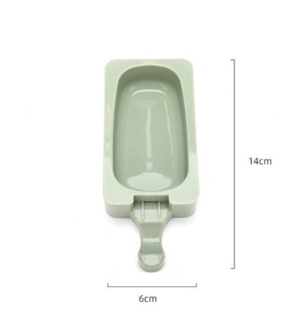 Форма силиконовая для мороженного 14 на 6 см салатовый Киев - изображение 1