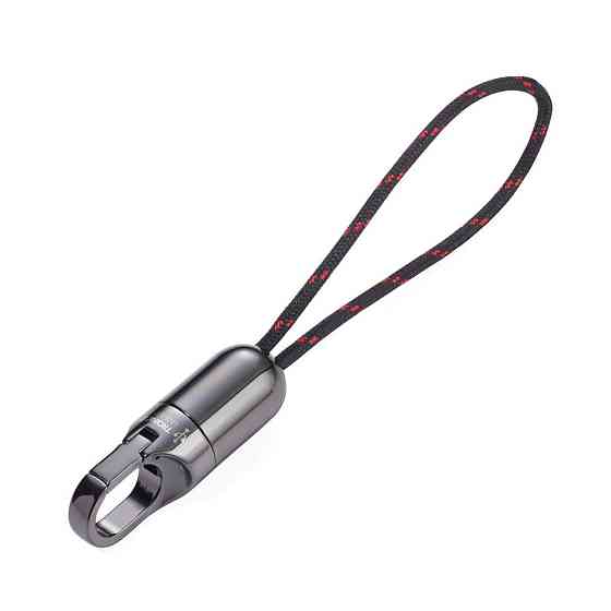 Кабель Troika зарядка + карабин, USB Ровно